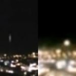 The recent Jerusalem UFO videos side by side