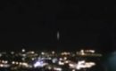 UFO captured over old town of Jerusalem, Israel