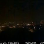 Webcam with panorama view of Jerusalem at time of UFO