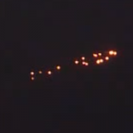 Multiple lights seemingly in formation seen over northern India