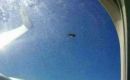 UFO captured by passanger on a plane from Hong Kong