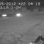 Security camera captures landed disc-shaped UFO in Cotulla, Texas