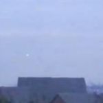 UFO filmed flying over Nuneaton, UK on January 12, 2013