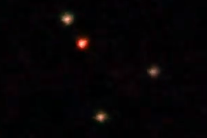 UFOs in triangle formation filmed over Arlington, Texas