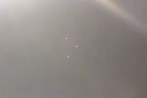 UFOs filmed hovering over local football stadium in San Antonio, Texas