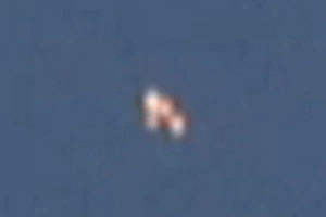 UFO captured over Venice, California on January 2, 2013
